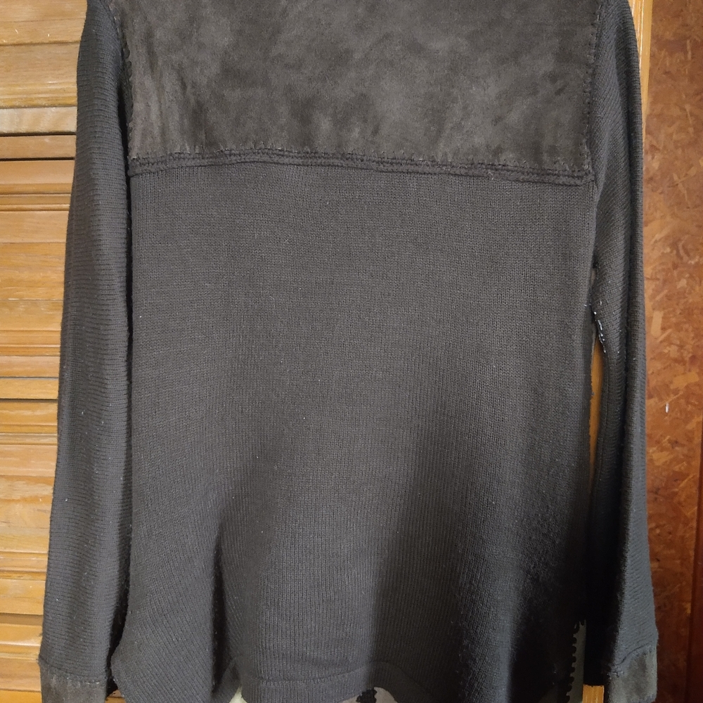 Vintage Suede Patchwork Jacket Size M - image 8